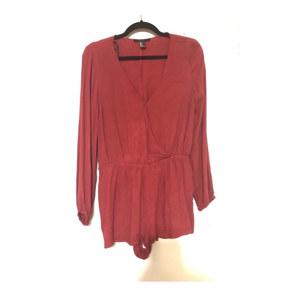 Red romper
